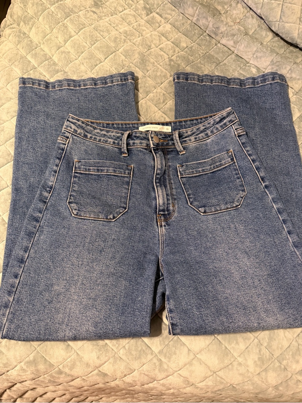 Altar’d State medium wash Wide Leg Jeans - size 28